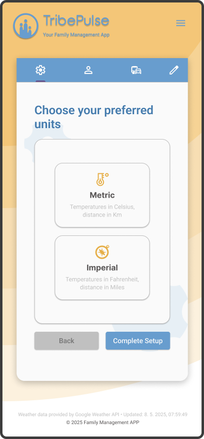 Mockup authentification first screen